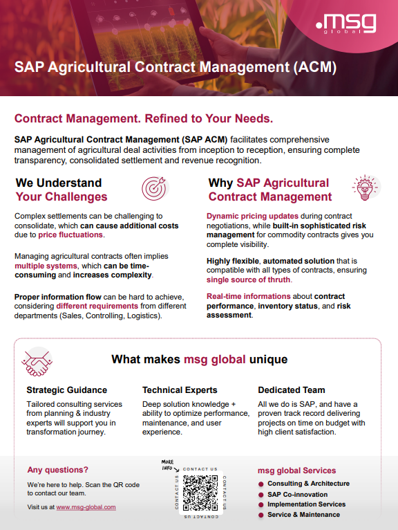 msg global solutions sap agricultural contract management thumbnail